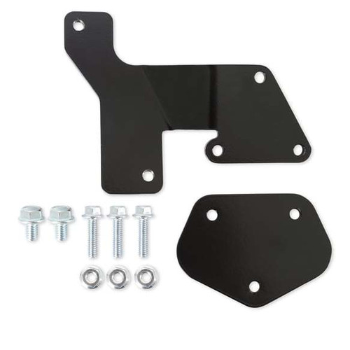 Floor Pedal Bracket - Drive-By-Wire - Steel - Black Powder Coat - GM Fullsize Truck 1967-70 - Kit