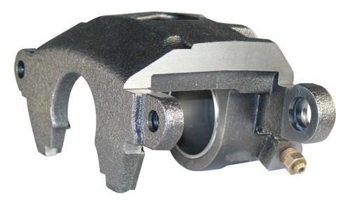 Brake Caliper - GM Metric - 1 Piston - Iron - Natural - 11.750 in OD x 1.040 in Thick Rotor - 5.46 in Floating Mount - Each Brake Caliper - GM Metric - 1 Piston - Iron - Natural - 11.750 in OD x 1.040 in Thick Rotor - 5.46 in Floating Mount - Each