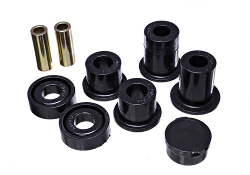 Differential Housing Mount Bushing - Hyper-Flex - Polyurethane / Steel - Black / Cadmium - GM Fullsize Truck 2007-10 - Kit