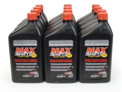 Transmission Fluid - Max Shift Circle Track Formula - ATF - Conventional - 1 qt Bottle - Set of 12