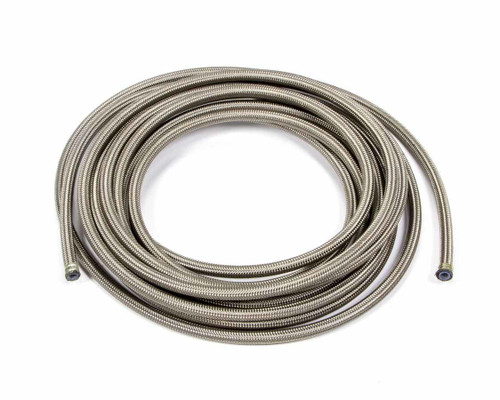 Hose - PTFE Racing Hose - 4 AN - 20 ft - Braided Stainless / PTFE - Natural - Each