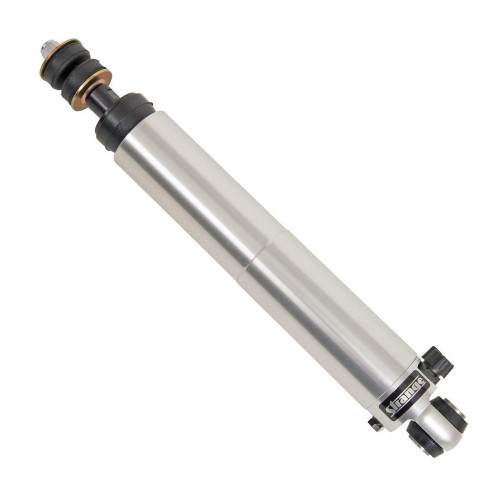 Shock - Monotube - 12.21 in Compressed / 18.72 in Extended - 2.06 in OD - Single Adjustable - Aluminum - Natural - Rear - GM F-Body 1982-2002 - Each