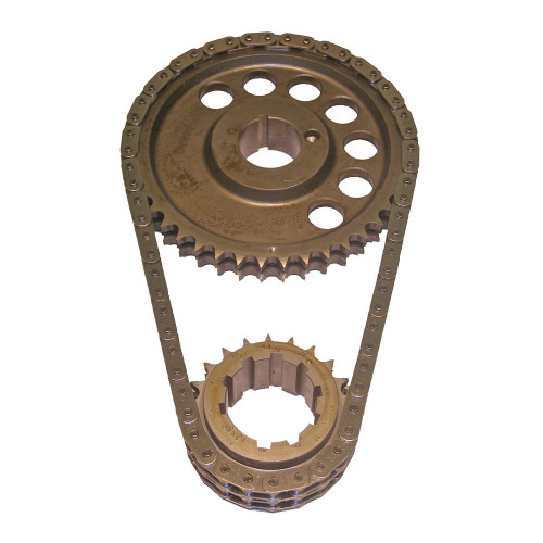Timing Chain Set - Premium Race True Roller - Double Roller - 9 Keyway Adjustable - Iron / Steel - Pontiac V8 - Kit