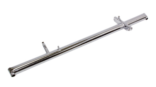 Front Axle Assembly - Lightweight - 2.5 in OD - 50 in Wide - 9 and 12 Degree Front Spindles - Chromoly - Chrome - Triple X Sprint Car - Each