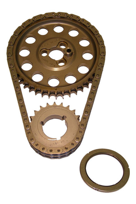 Timing Chain Set - Hex-A-Just True Roller - Double Roller - Adjustable - 0.005 in Shorter - Steel - Big Block Chevy - Kit