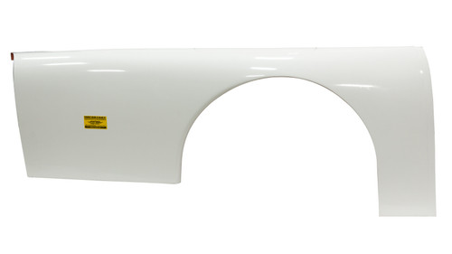 Quarter Panel - Passenger Side - ABC - Greenhouse Roof - Fiberglass - White - Each Quarter Panel - Passenger Side - ABC - Greenhouse Roof - Fiberglass - White - Each