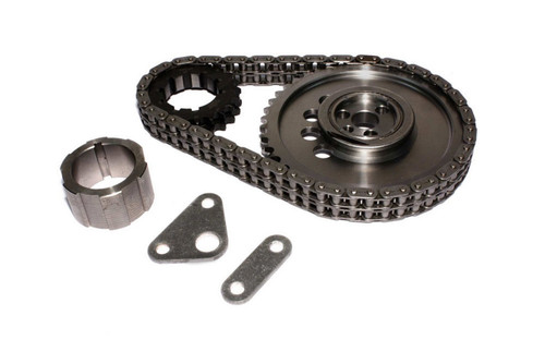Timing Chain Set - Double Roller - Keyway Adjustable - 24 Tooth Reluctor - Billet Steel - LS2 - GM LS-Series - Kit
