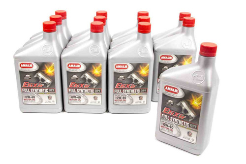 Motor Oil - Elixir - 0W40 - Synthetic - 1 qt Bottle - Set of 12 Motor Oil - Elixir - 0W40 - Synthetic - 1 qt Bottle - Set of 12