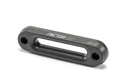 Winch Fairlead - Hawse - 1-1/2 in Thick - Aluminum - Gray Anodized - Each