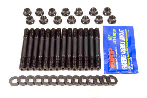 Main Stud Kit - 12 Point Nuts - 2-Bolt Mains - Chromoly - Black Oxide - Volkswagen 4-Cylinder - Kit