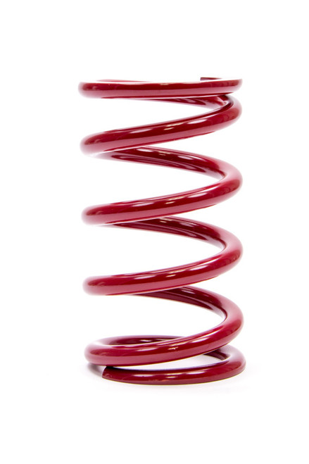 Coil Spring - Coil-Over - 2.5 in ID - 6 in Length - 450 lb/in Spring Rate - Steel - Red Powder Coat - Each