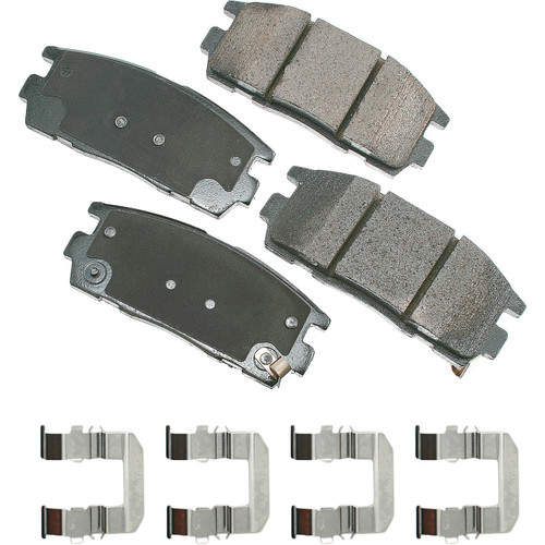 Brake Pads - ProACT - Rear - GM Midsize Crossover 2007-17 - Set of 4
