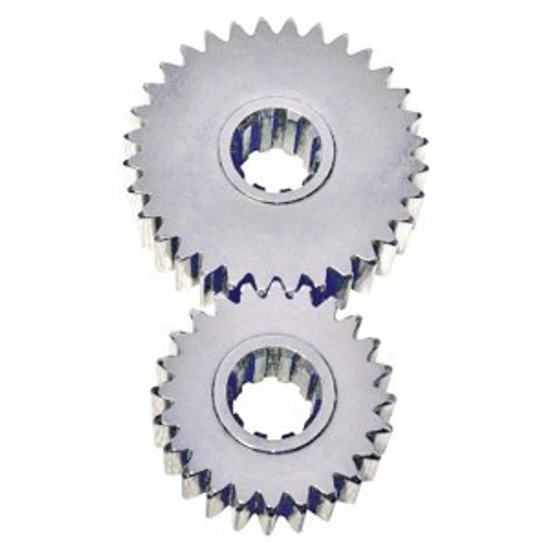 Quick Change Gear Set - Standard - Set 8Q - 10 Spline - 4.11 Ratio 4.84 / 3.51 - 4.86 Ratio 5.70 / 4.14 - Steel - Each Quick Change Gear Set - Standard - Set 8Q - 10 Spline - 4.11 Ratio 4.84 / 3.51 - 4.86 Ratio 5.70 / 4.14 - Steel - Each