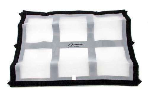 Radiator Screen - Speed Screen - 19 x 25 in - Frame - Polyester - White - Kit