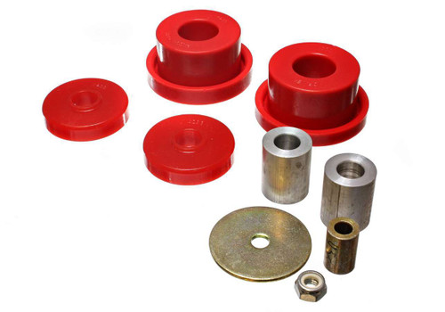 Differential Housing Mount Bushing - Hyper-Flex - Polyurethane / Steel - Red / Cadmium - Chrysler 300 2005-15 / Dodge Challenger 2008-14 / Dodge Charger 2005-14 - Kit Differential Housing Mount Bushing - Hyper-Flex - Polyurethane / Steel - Red / Cadmium - Chrysler 300 2005-15 / Dodge Challenger 2008-14 / Dodge Charger 2005-14 - Kit