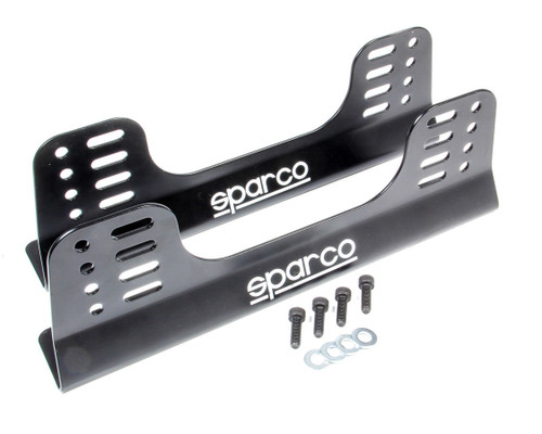 Seat Bracket - Competition - Side Mount - FIA Approved - Adjustable - Steel - Black Powder Coat - Universal - Kit