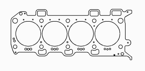Cylinder Head Gasket - 94 mm Bore - 0.040 in Compression Thickness - Passenger Side - Multi-Layer Steel - Ford Coyote - Each