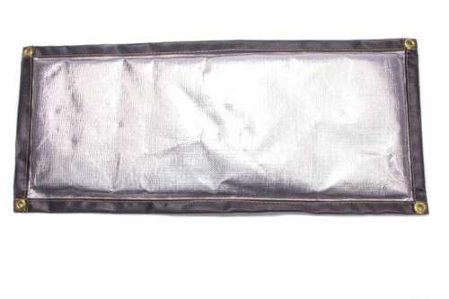 Heat Barrier - 24 x 10 in - 600 Degree Fahrenheit Maximum - Non-Asbestos - Aluminized - Each