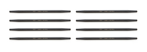 Pushrod - 9.865 in Long - 7/16 in Diameter - 0.165 in Thick Wall - Swedged Ends - Chromoly - Set of 8