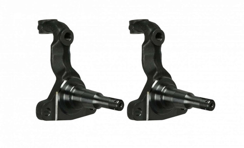 Spindle - Stock Pin Height - Driver / Passenger Side - Iron - Natural - GM A-Body / F-Body / X-Body 1964-72 - Pair