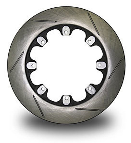 Brake Rotor - Pillar Vane - 11.750 in OD - 0.810 in Thick - 8 x 7.000 in Bolt Pattern - RH Slotted - Iron - Natural - Each Brake Rotor - Pillar Vane - 11.750 in OD - 0.810 in Thick - 8 x 7.000 in Bolt Pattern - RH Slotted - Iron - Natural - Each