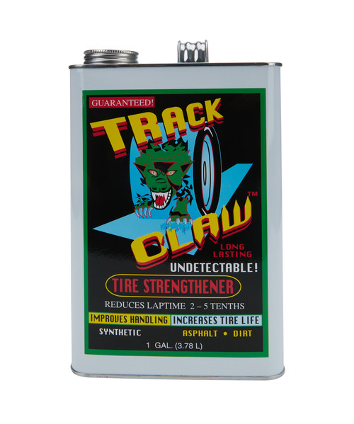 Tire Treatment - Track Claw - Strengthener - 1 gal Can - 180 to 220 Degree Tire Temps - Each