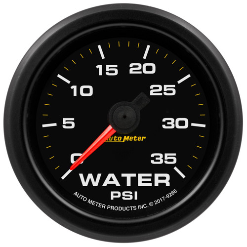 Water Pressure Gauge - Extreme Environment - Stepper Motor - 0-35 psi - Electric - Analog - 2-1/16 in Diameter - Black Face - Kit