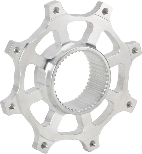 Brake Rotor Adapter - Rear Inboard - 2.750 x 42 Spline Axle Mount to 8 x 7.000 in Rotor Bolt Pattern - Aluminum - Natural - Each