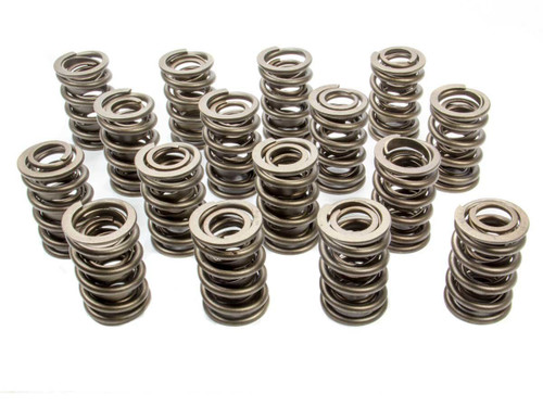 Valve Spring - Sure Seat - Dual Spring / Damper - 1.170 in Coil Bind - 1.540 in OD - Edelbrock Victor JR. - Small Block Chevy - Set of 16 Valve Spring - Sure Seat - Dual Spring / Damper - 1.170 in Coil Bind - 1.540 in OD - Edelbrock Victor JR. - Small Block Chevy - Set of 16