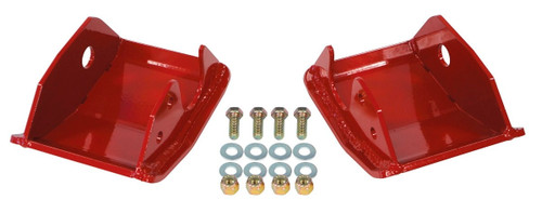 Skid Plate - Shocks - Rear - Steel - Red Powder Coat - Ford Midsize SUV 2021-22 - Kit