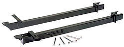 Subframe Connectors - Bolt-On - 2 x 1-1/2 x 0.083 Tubing - Steel - Black Powder Coat - Ford Mustang 1964-70 - Kit