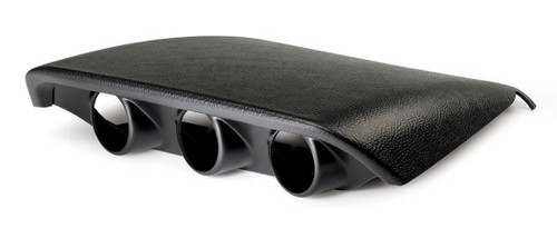 Gauge Pod - Three 2-1/16 in Diameter Gauges - Dash - Plastic - Black - Ford Mustang 2005-09 - Each