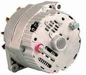 Alternator - GM Original Look - 10SI - 85 amps - 12V - 1-Wire / 3-Wire - Single V-Belt Pulley - Aluminum Case - Natural - GM - Each