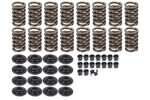 Valve Spring - Sure Seat - Single Spring / Damper - 1.120 in Coil Bind - 1.265 in OD - Small Block Chevy - Set of 16 Valve Spring - Sure Seat - Single Spring / Damper - 1.120 in Coil Bind - 1.265 in OD - Small Block Chevy - Set of 16