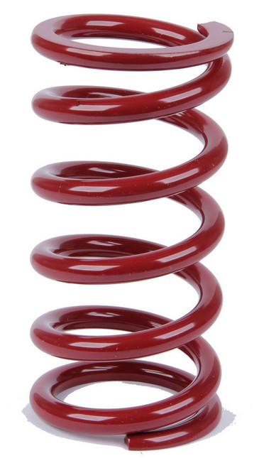 Coil Spring - Coil-Over - 2.5 in ID - 7 in Length - 400 lb/in Spring Rate - Steel - Red Powder Coat - Each