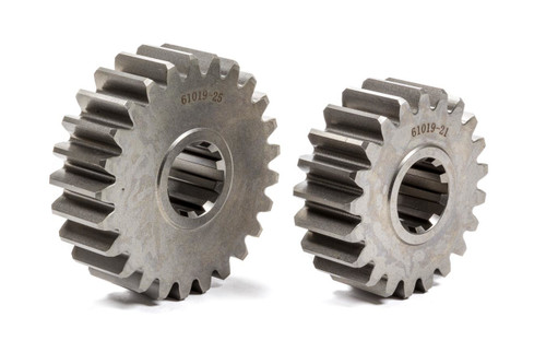 Quick Change Gear Set - Standard - Set 19 - 10 Spline - 4.11 Ratio 4.89 / 3.45 - 4.86 Ratio 5.78 / 4.08 - Steel - Each Quick Change Gear Set - Standard - Set 19 - 10 Spline - 4.11 Ratio 4.89 / 3.45 - 4.86 Ratio 5.78 / 4.08 - Steel - Each