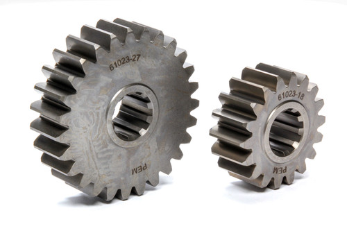 Quick Change Gear Set - Standard - Set 23 - 10 Spline - 4.11 Ratio 6.16 / 2.74 - 4.86 Ratio 7.29 / 3.24 - Steel - Each Quick Change Gear Set - Standard - Set 23 - 10 Spline - 4.11 Ratio 6.16 / 2.74 - 4.86 Ratio 7.29 / 3.24 - Steel - Each