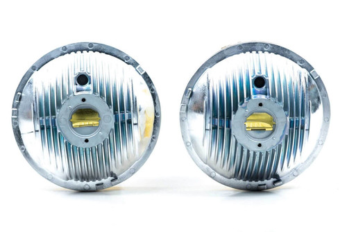 Headlight Housing - Sealed Beam - 5.75 in OD - LED - Aluminum - Natural - Each