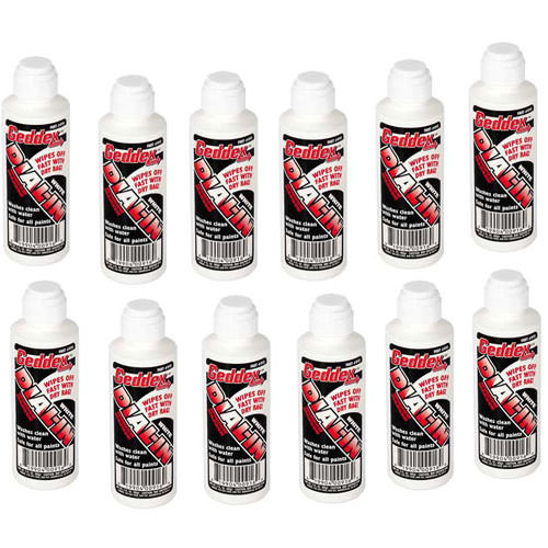 Dial-In Marker - Dial-In - Window - White - Safe on Glass / Polycarbonate / Rubber - 3 oz Bottle / Applicator - Set of 12