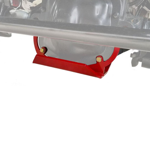 Skid Plate - Differential - Front - Steel - Red Powder Coat - Dana 44 - Jeep Wrangler JL 2018-19 - Each