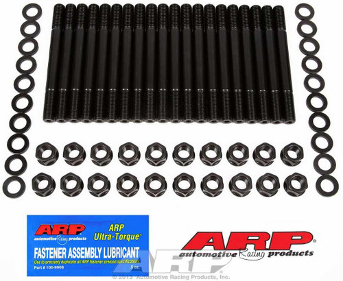 Cylinder Head Stud Kit - Hex Nuts - Chromoly - Black Oxide - Ford Cleveland / Modified - Kit