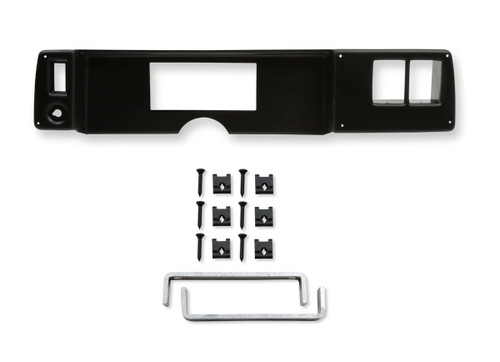 Gauge Mounting Panel - Holley EFI 6.86 in - Dash Bezel - Plastic - Black - GM F-Body 1979-81 - Each Gauge Mounting Panel - Holley EFI 6.86 in - Dash Bezel - Plastic - Black - GM F-Body 1979-81 - Each