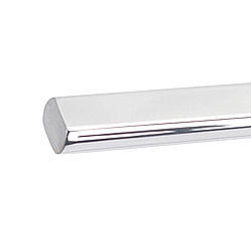 Steering Shaft - 18 in Long - 3/4 in Double D - Stainless - Polished - Universal - Each