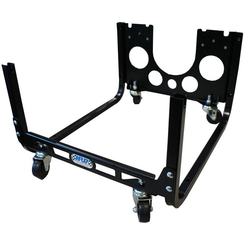 Engine Cradle - 1 in Square Tube - Steel - Black Powder Coat - Small Block Chevy - Each
