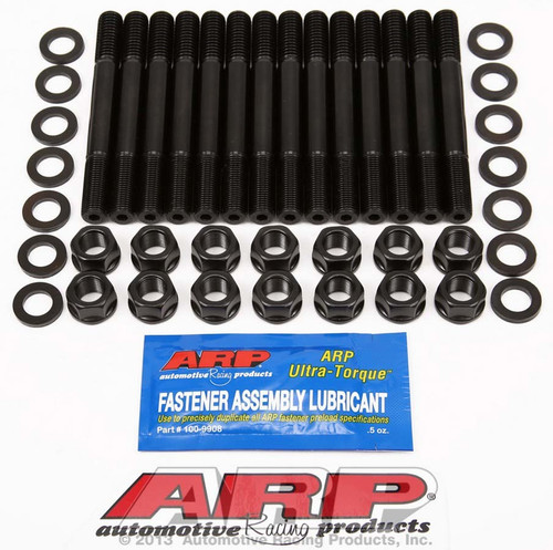 Cylinder Head Stud Kit - Hex Nuts - Chromoly - Black Oxide - Chevy Inline-6 - Kit