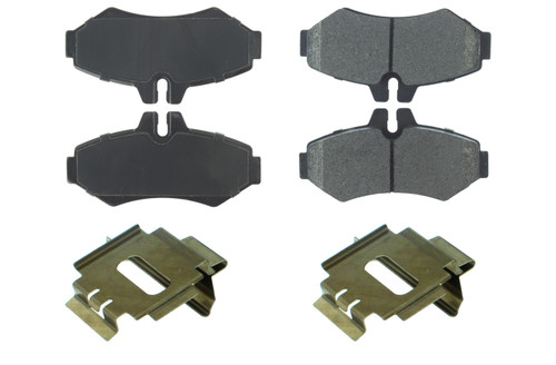 Brake Pads - Posi-Quiet - Semi-Metallic - Dodge Sprinter 2002-06 - Kit
