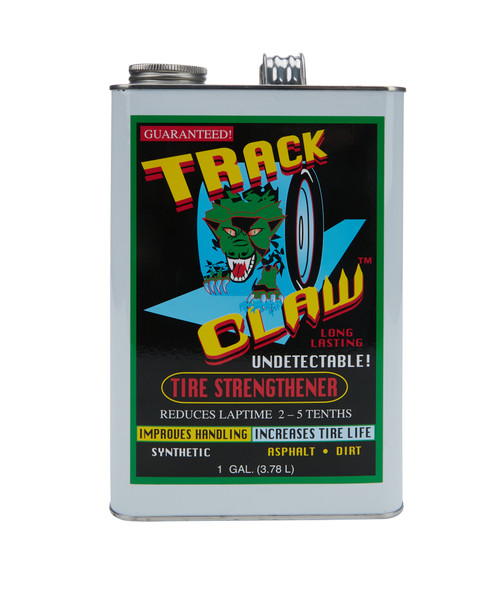 Tire Treatment - Track Claw - Strengthener - 1 gal Can - 0 to 150 Degree Tire Temps - Each