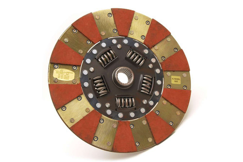Clutch Kit - Dual Friction - Single Disc - 11 in Diameter - 1-1/8 in x 26 Spline - Sprung Hub - Organic / Carbon - Chevy Corvette 1993-97 - Each