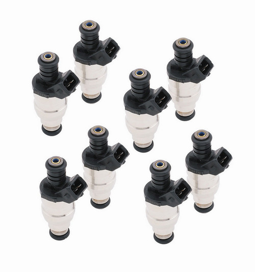 Fuel Injector - 44 lb/hr - High Impedance - EV1 / Minitmer Connector - Universal - Set of 8
