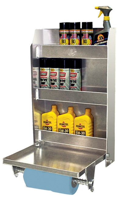 Trailer Cabinet - 19.5 x 30 x 5.5 in - Aluminum - Natural - Each